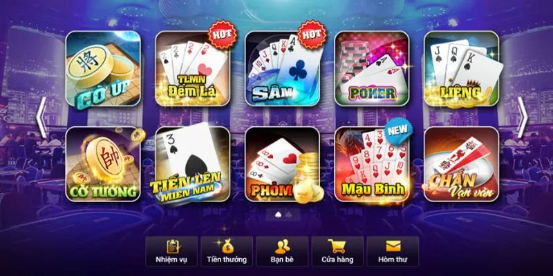 Tiến lên miền Nam là top 5 game bài ăn tiền hot